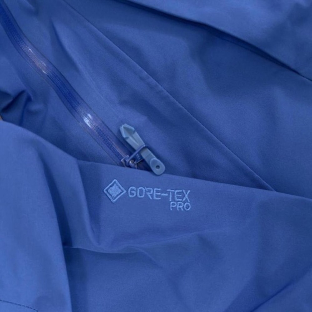 Arc'teryx Alpha SV Gore-Tex Pro Jacket Blue Waterproof Shell Hooded Size XL - Picture 4 of 6